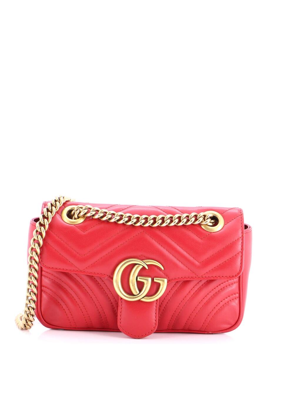 Gucci Gg Marmont Flap Bag Matelasse #258614G16B